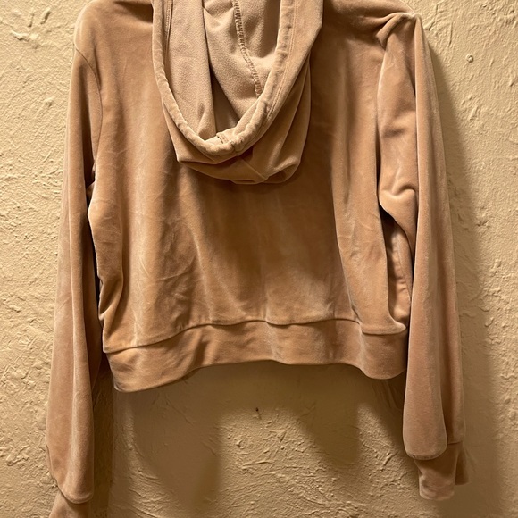 Velour Zip Up Hoodie - Picture 2 of 2
